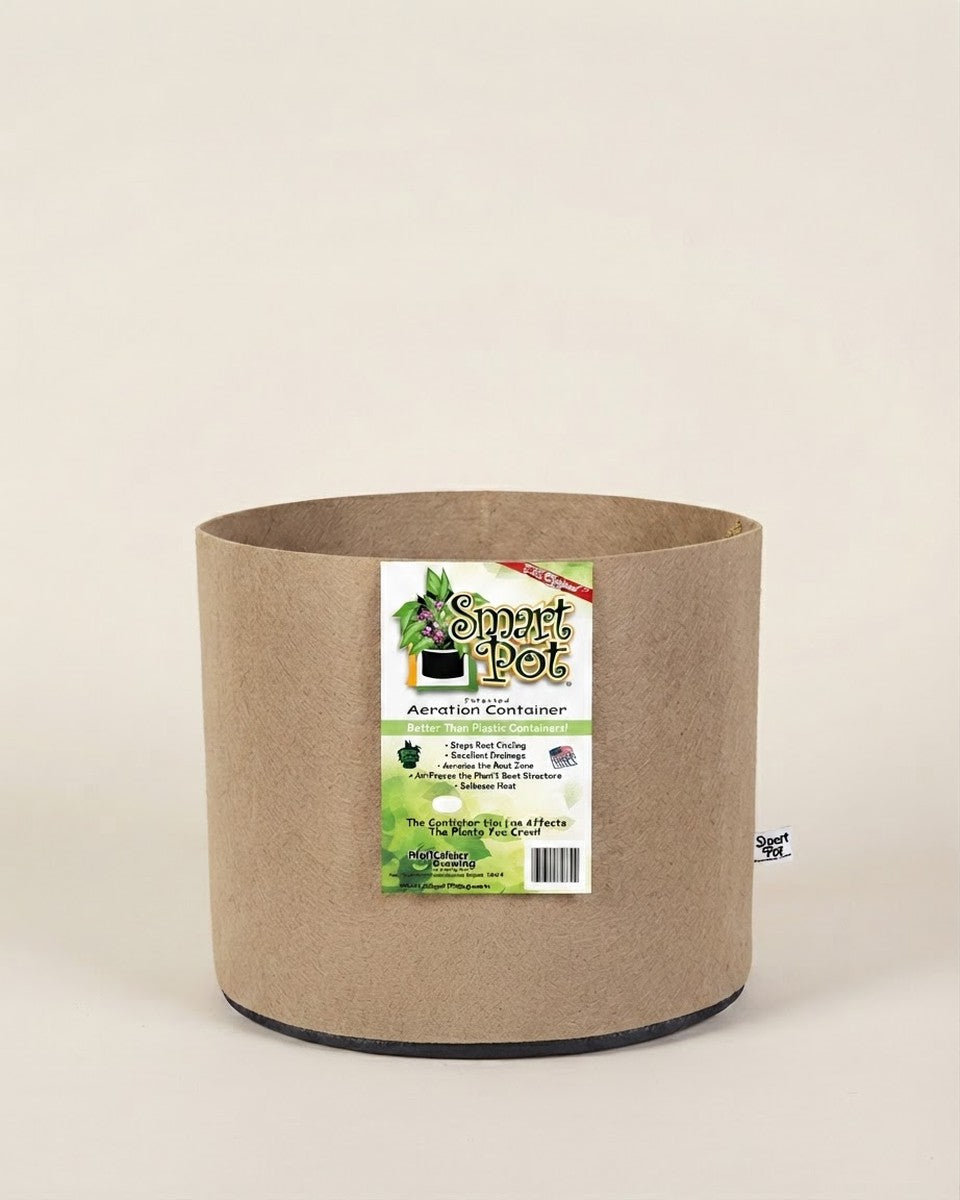 Smart Pot 10 Gallon Tan/Natural حوض نباتات