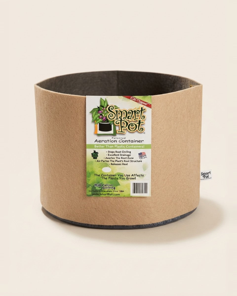Smart Pot 5 Gallon Tan/Natural حوض نباتات