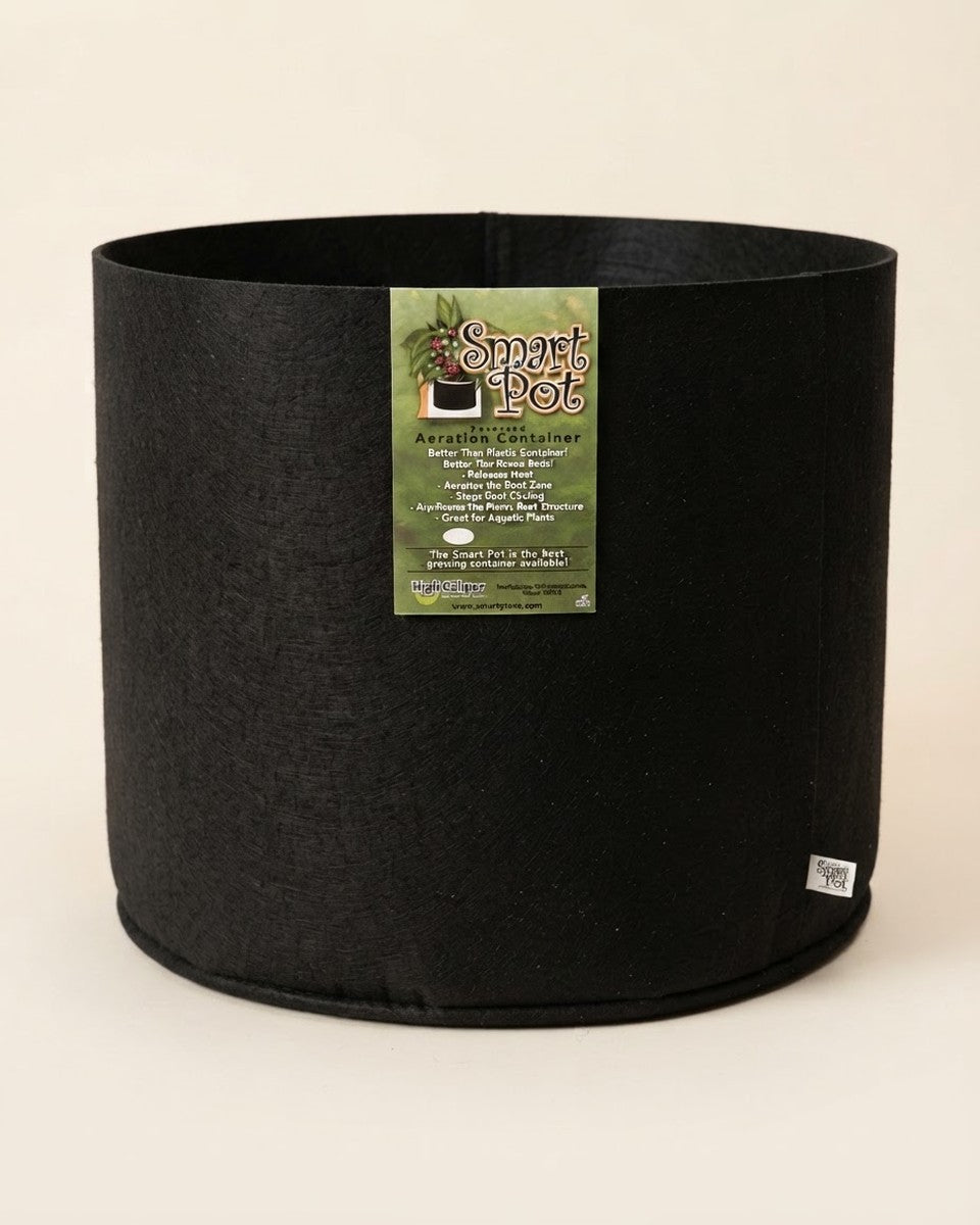 Smart Pot 7 Gallon Black حوض نباتات