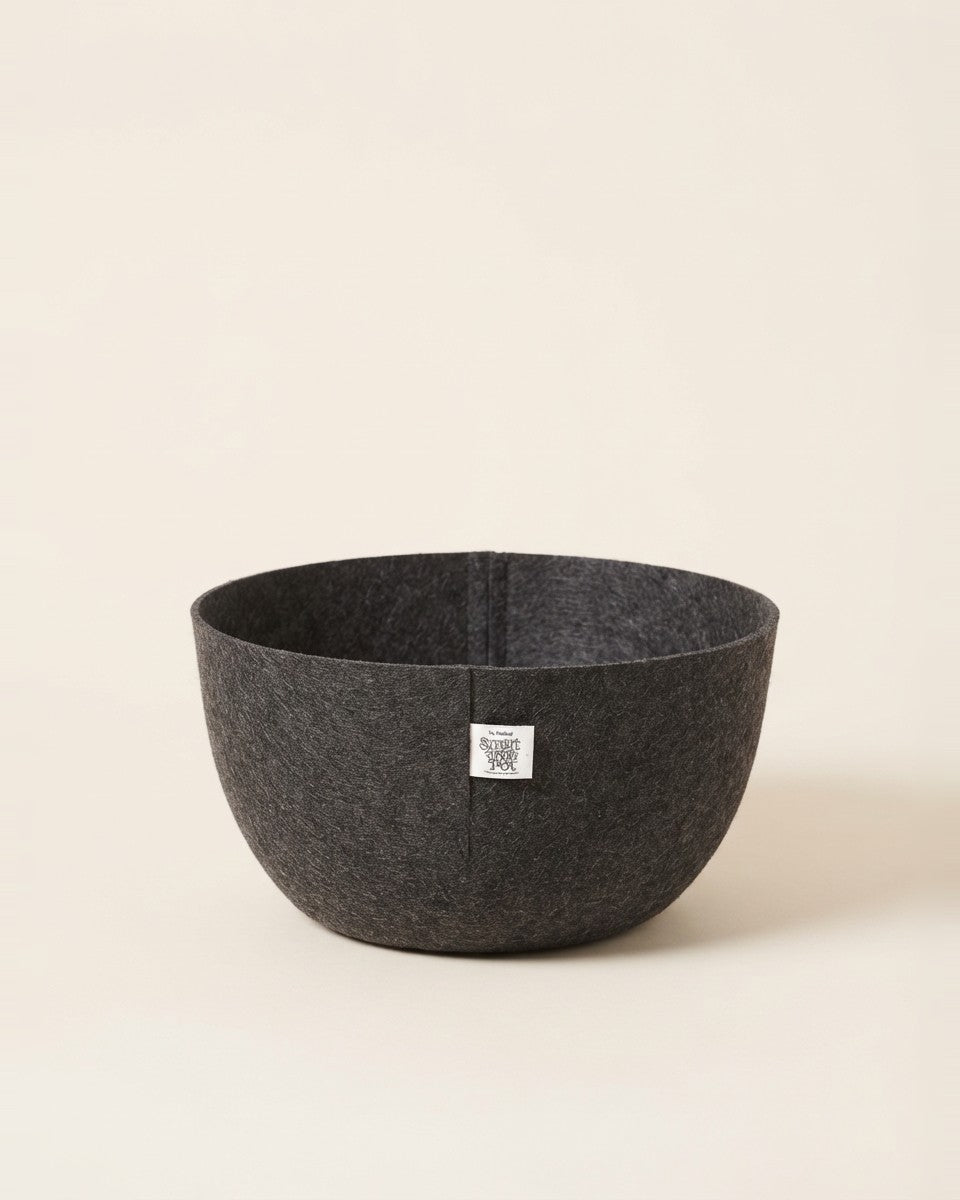 Smart Pot NoCoco Liners – 14″ (35cm) Smart Pot – (Black/Tan/Forest Green) حوض نباتات