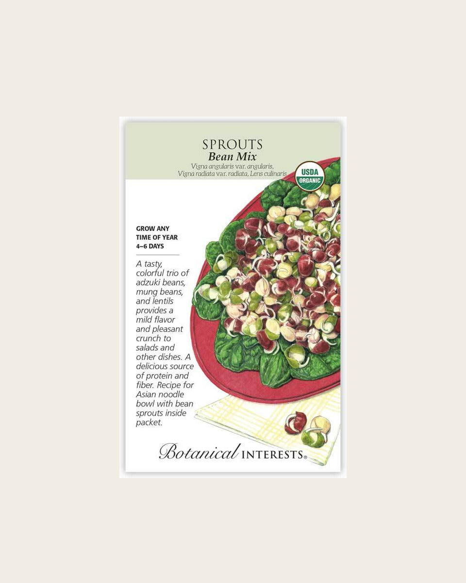 Sprouts, Bean Mix Sprouts Seeds – Organic