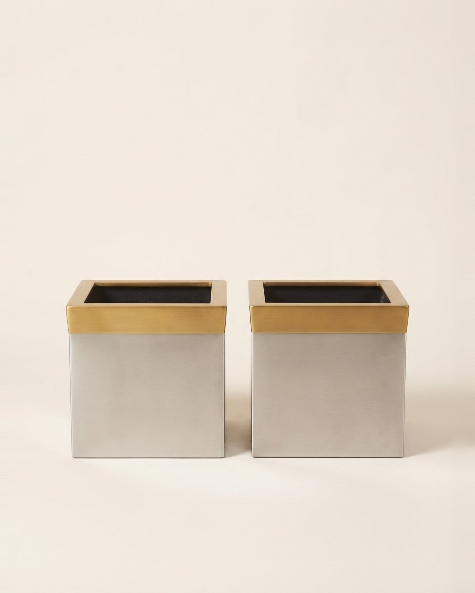 Ss Premiere Tt Gold & Silver Square 15*18*14