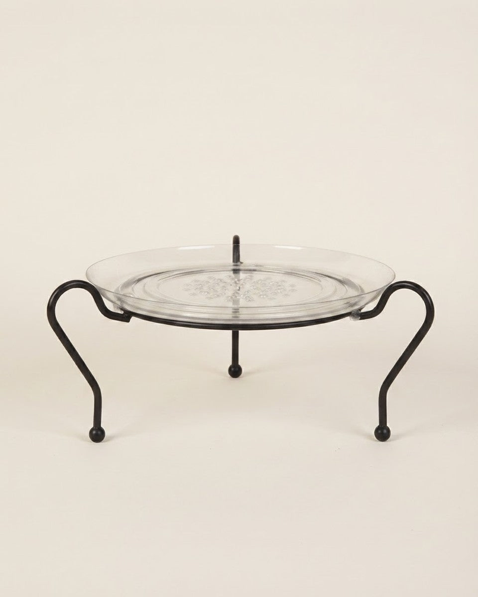 Table Top Plant Stand 10" Blk حوض نباتات