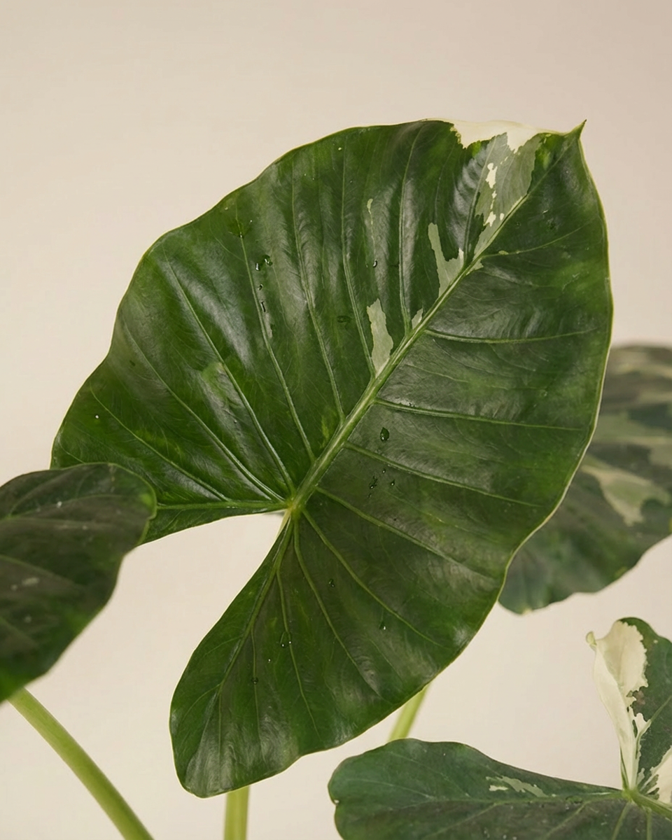 Alocasia Macrorrhiza Variegated ألوكاسيا ماكروريزا فاريغيتد