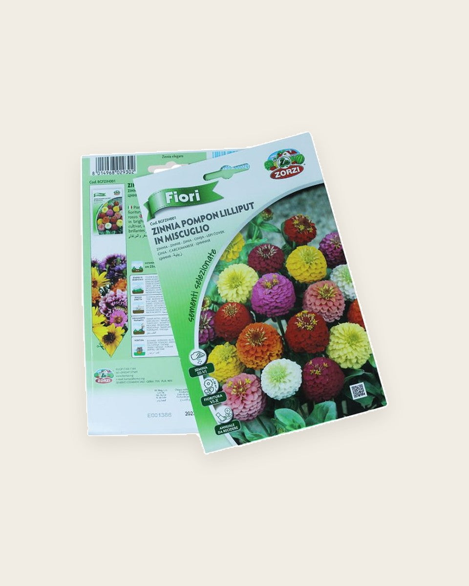Zinnia Flower Seeds زينيا